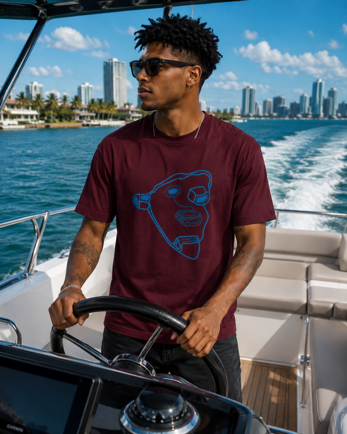 Oronku Street Frequency Graphic T-Shirt