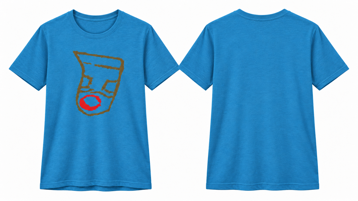 T-shirt abstrait pour femme Oronku Earthline