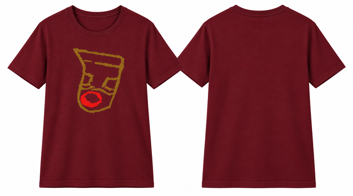 T-shirt abstrait pour femme Oronku Earthline