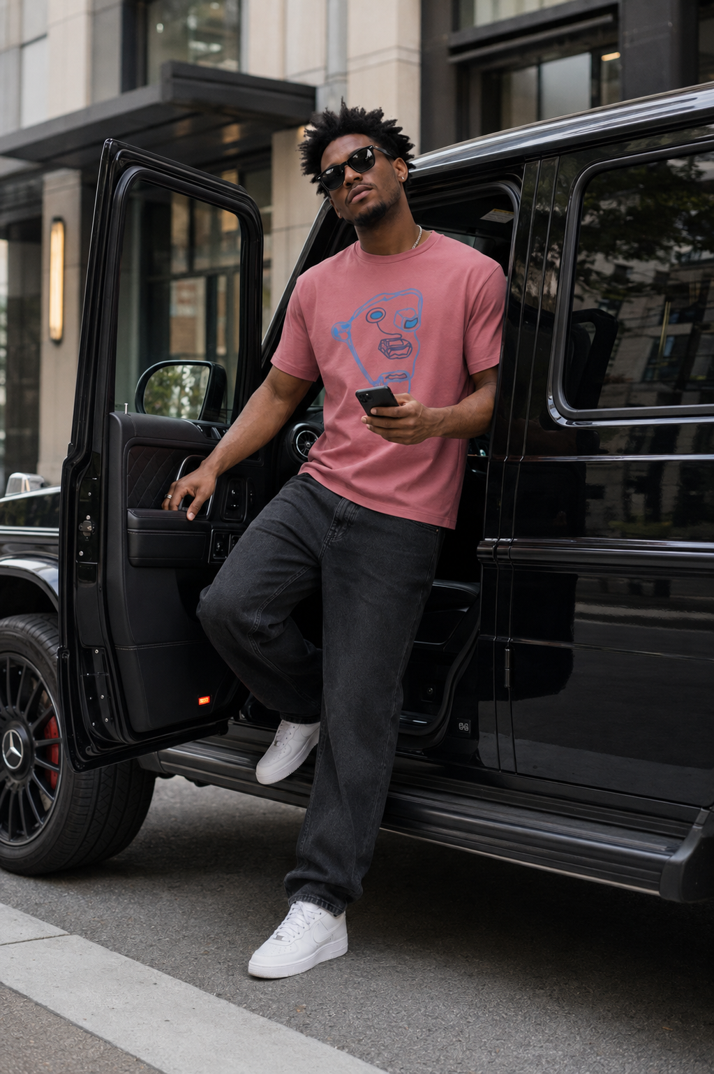 Oronku Street Frequency Graphic T-Shirt