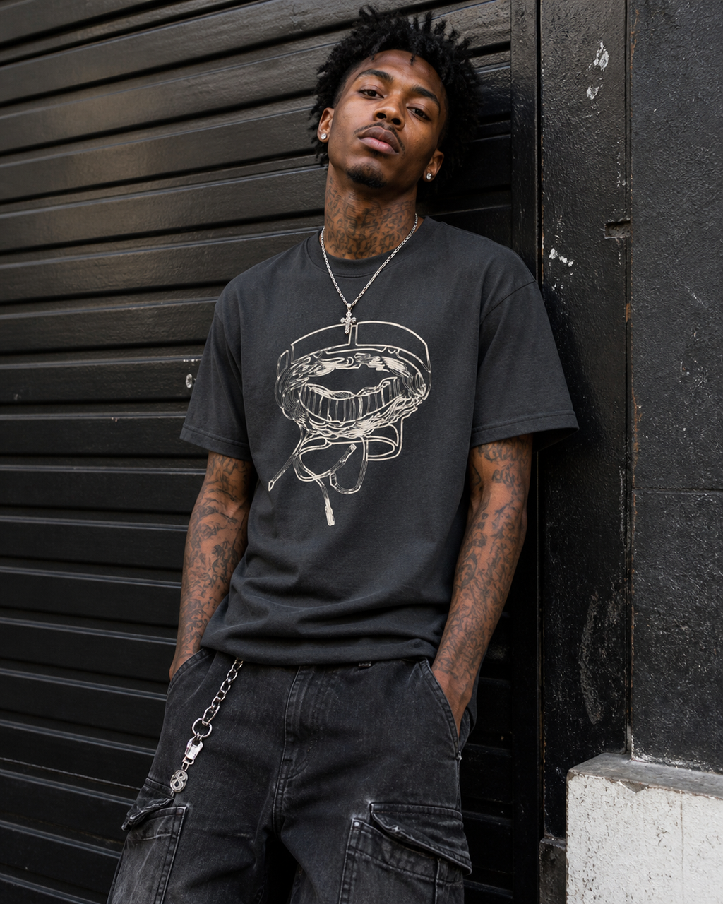 Oronku Cyber Grin Platium VR Tee
