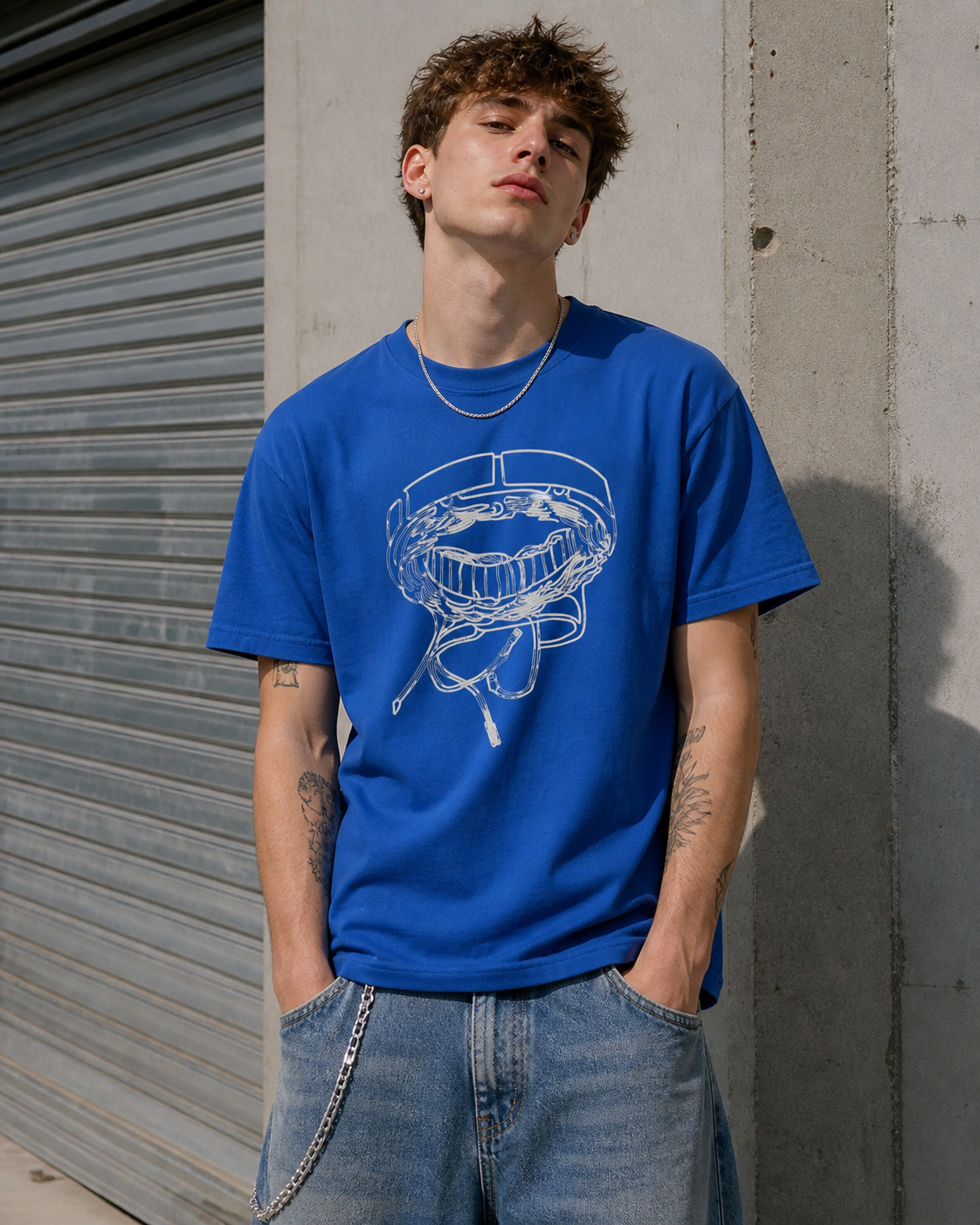 Oronku Cyber Grin Platium VR Tee