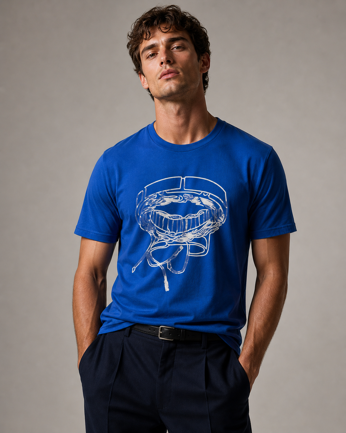 Oronku Cyber Grin Platium VR Tee
