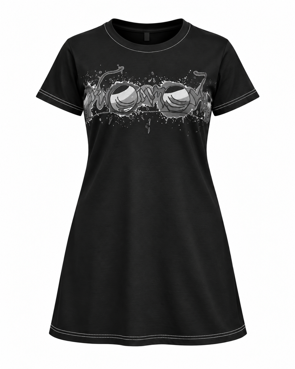Oronku ミッドナイトレンズ Tシャツワンピース