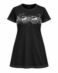 Oronku ミッドナイトレンズ Tシャツワンピース