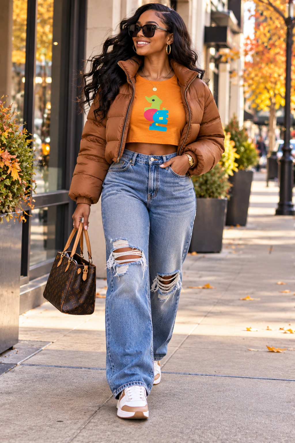 T-shirt court Oronku Vibe Shift