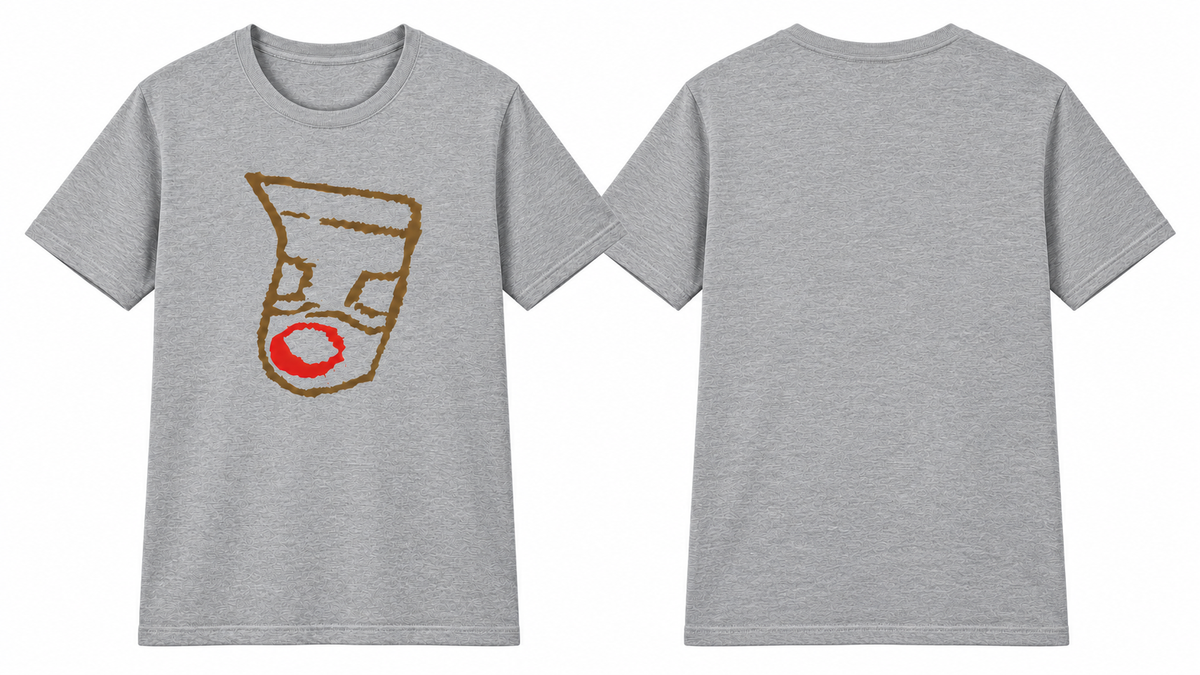 T-shirt abstrait pour femme Oronku Earthline