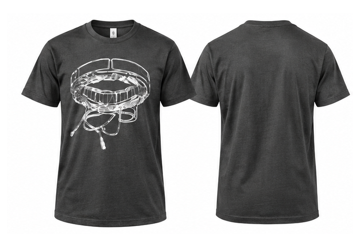 T-shirt VR Oronku Cyber Grin Platium