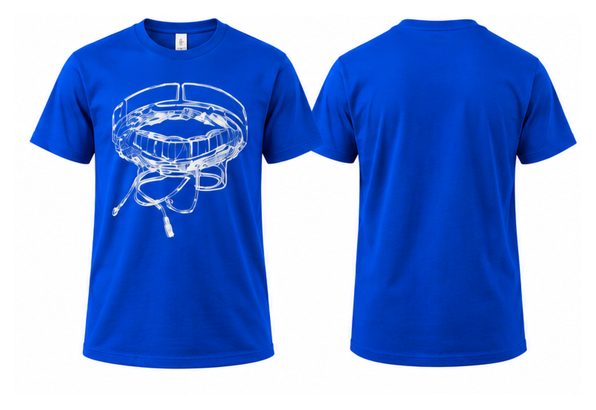 T-shirt VR Oronku Cyber Grin Platium