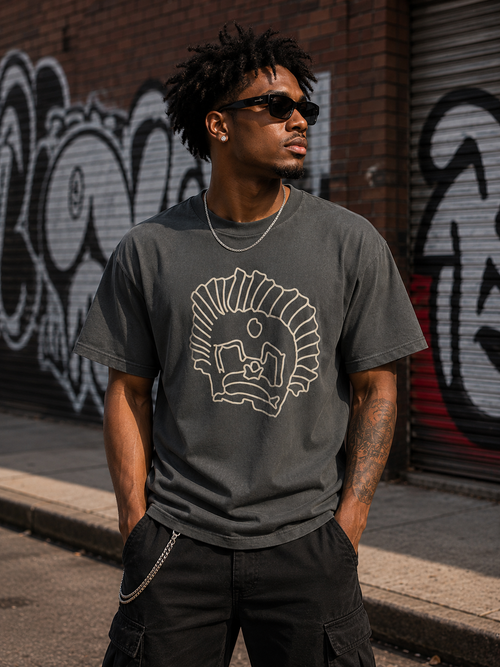 Oronku Concrete Halo Graphic Tee
