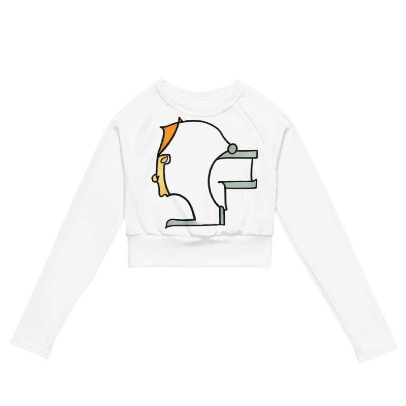 Oronku Side Signal Crop Top