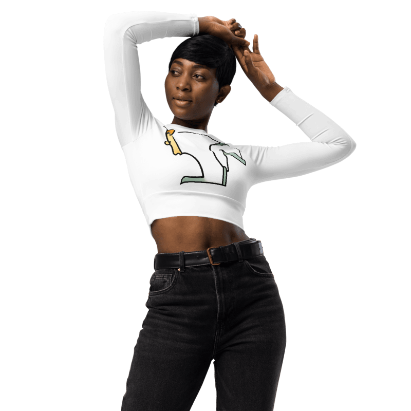 Oronku Side Signal Crop Top
